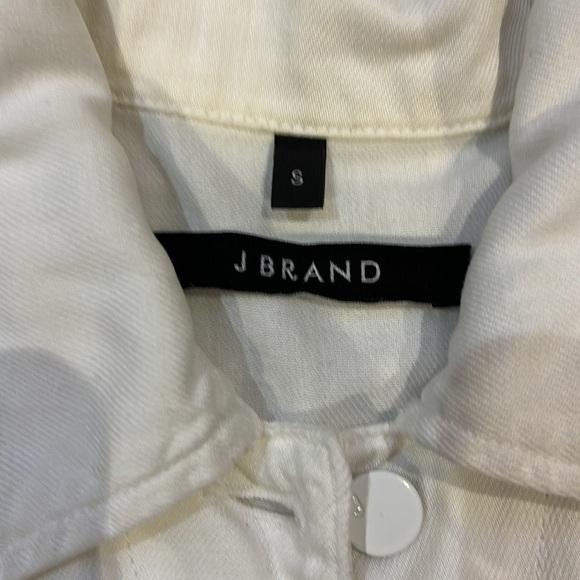 White slim fit denim jacket by J Brand - Picture 2 of 2